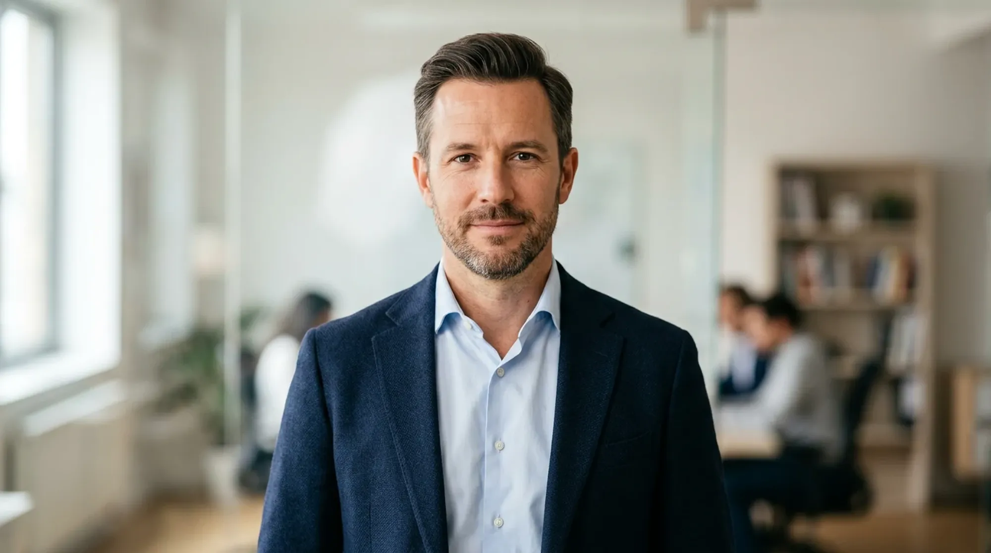 Portret Tomasza Wójcika, specjalisty ds. dokumentacji pojazdów